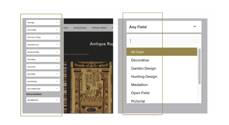 shop filter design problem